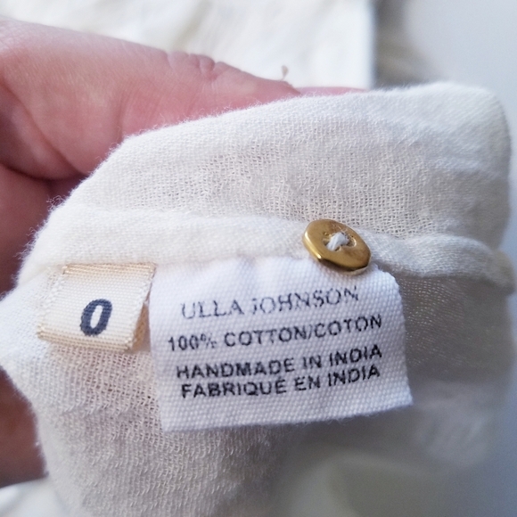 🌸 Ulla Johnson | Organic Cotton Fringe Tank top 0 - Picture 12 of 12